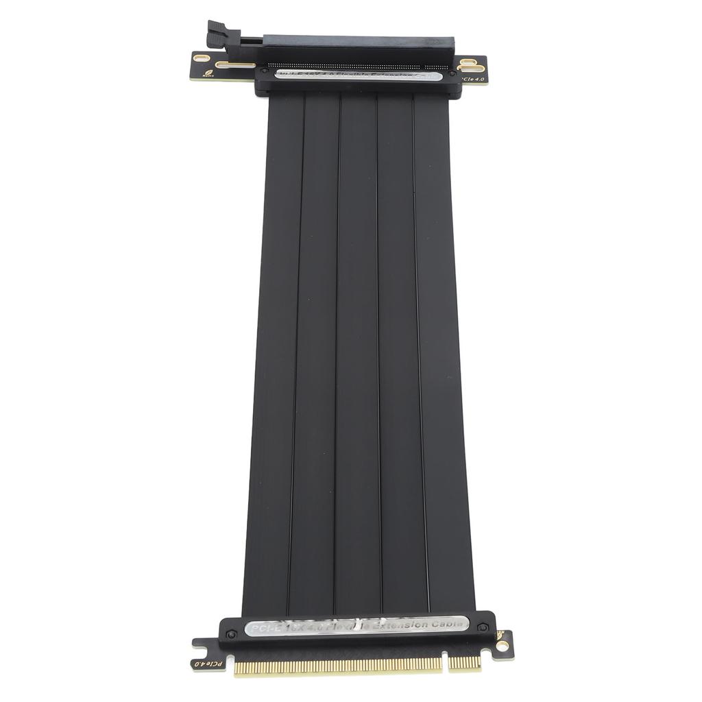 PCIE4.0 X16 Extension Cable High Speed Shielding GPU Riser Cable Flexible Right Angle for 3090ti 3090 3070ti 3070