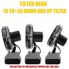 Mini Portable Powerful Fan For Dewalt 20V MAX Battery For Makita 18V Li-ion Battery Cordless Camping Fan Adjustable Wind Speed