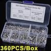M3 Screw Nut Sets Stainless Steel Hexagon Hex Socket Screws Nuts Set Round Flat Cap Head Bolt Assortment Kits Hardware Wholesale