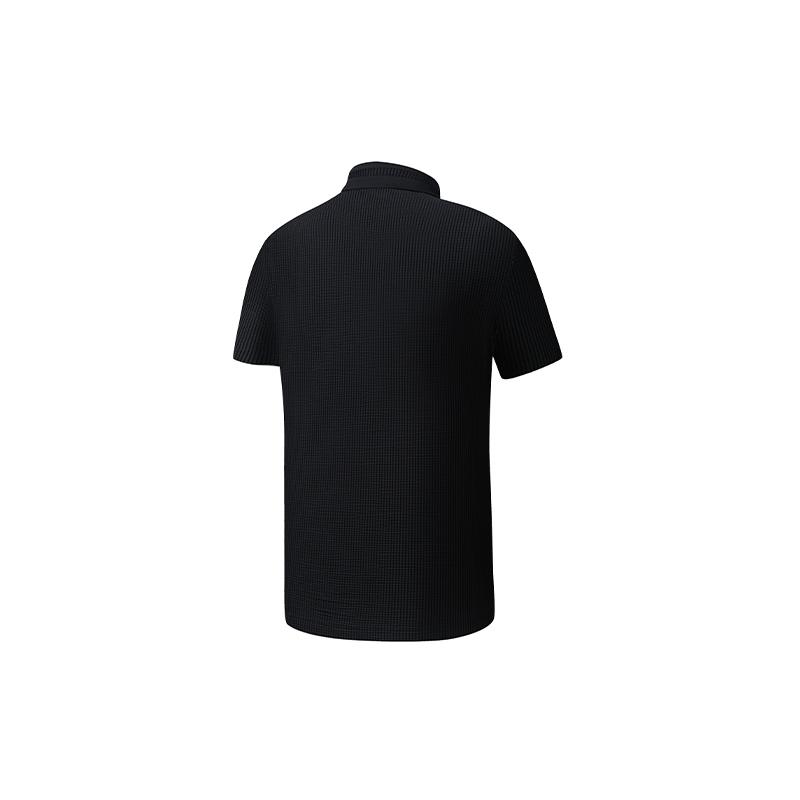 Fila Classic Comfortable Simple Short Sleeve Polo Shirt Men Tops A61M635199ABK