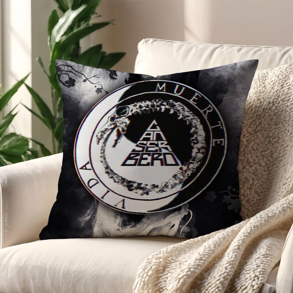 Rapper CCanserbero Cushion Cover For Pillow Printing Sofa Decoration Home Car Room Coffee Shop Office Nordic Simplicity