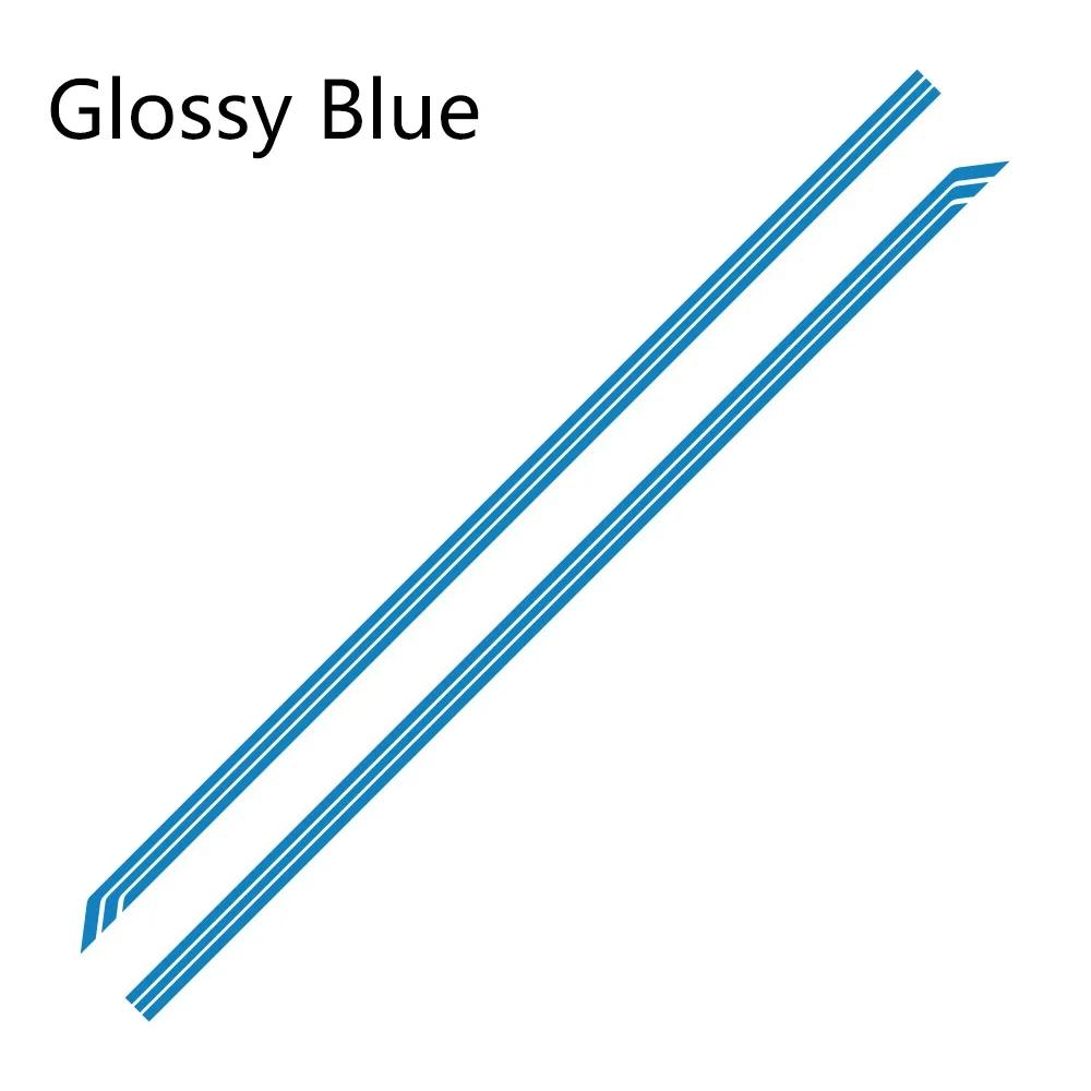2pcs Car Long Side Waist Line Stripe Vinyl Stickers Auto Decoration DIY Accessories For Benz Vito V Class Viano W447 W638 W63