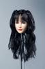 Head Carving Girl Head Sculpt Beautiful Figure Head with Beautiful Hair Fit 12 Inch Female Action Figure 1/6