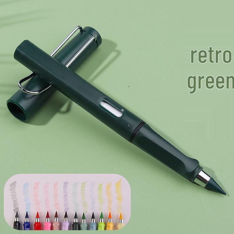 Erasable Colored Pencils Set: 12 Eternal Colors, No Sharpening Needed, Perfect for Kids and Students