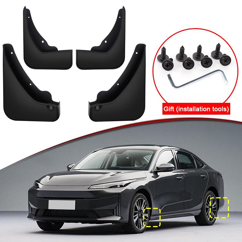 Car Styling For Changan A05 2025 2026 2027 ABS Car Mud Flaps Splash Guard Mudguards MudFlaps Front Rear Fender Auto Accessories
