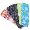 6pcs Bamboo Charcoal Washable Menstrual Pad Women Care Sanitary Napkin (M 18 x 25cm) (M04+M04+M13+M05+M01+M02)