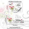 Simple English Love Words Kitchen Sticker Can Be Removed As A Removable Decoration for The Bedroom and Kitchen Walls.