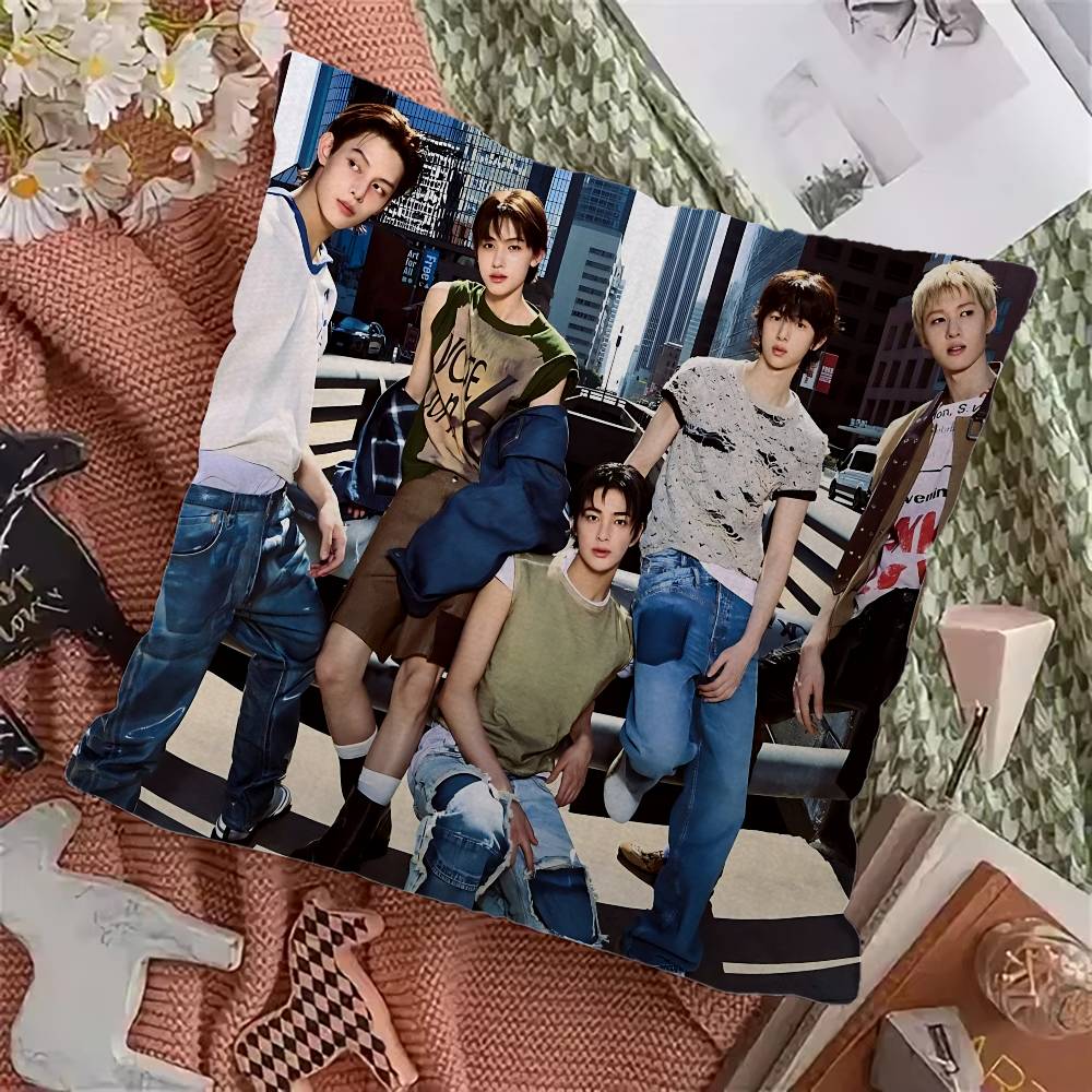 Kpop Group C-CORTIS Personalized Pillow Cover Kids Bedroom Wild Party Decor Pillowcase kid Birthday shower Gift