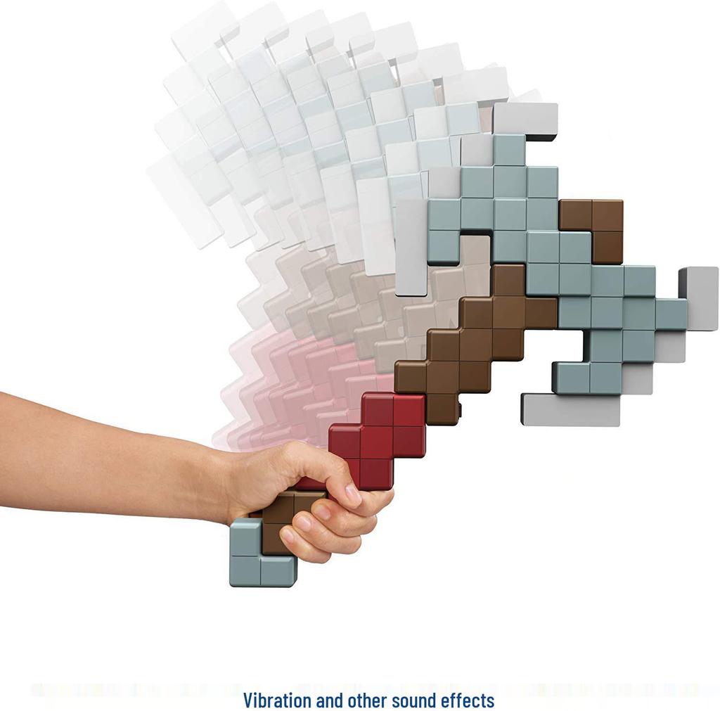 Minecraft 2-in-1 Transforming Sword and Pickaxe Toy - Hot Seller Gift
