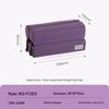 KOKUYO Campus Large-Capacity Tri-Compartment Canvas Pencil Case