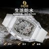 Spring Men'S And Women'S Watches Openwork Quartz Watch Transparent Case Trend Simple Luminous Student Couple Watch