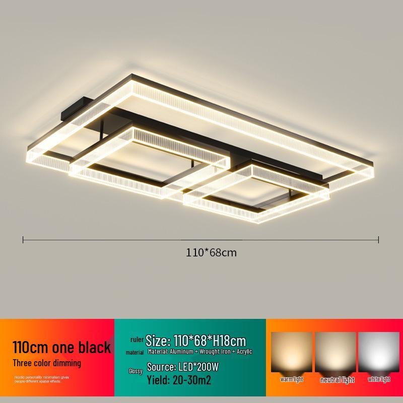 2025 Modern Minimalist Italian Ceiling Light for Bedroom and Study