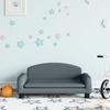 VidaXL Children's sofa dark grey 70x45x30 cm fabric, mini sofa, mini sofa chair, mini sofa for children, sofa 3196359