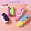 High-quality Cartoon Carrot Eraser Fun And Functional Stationery For Stress Relief White Shell)