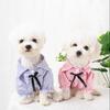 Sommer Welpen Hund Katze T-Shirt Rock Mode Streifen Haustierkleidung für Kleine Hunde Chihuahua Yorkshire Pudel Hemden mascotas Kleidung