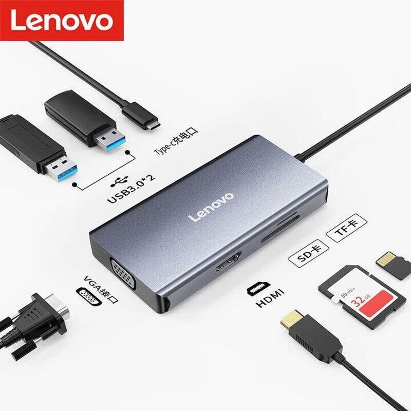 

Lenovo Type-C 7-in-1 USB Hub with HDMI/VGA