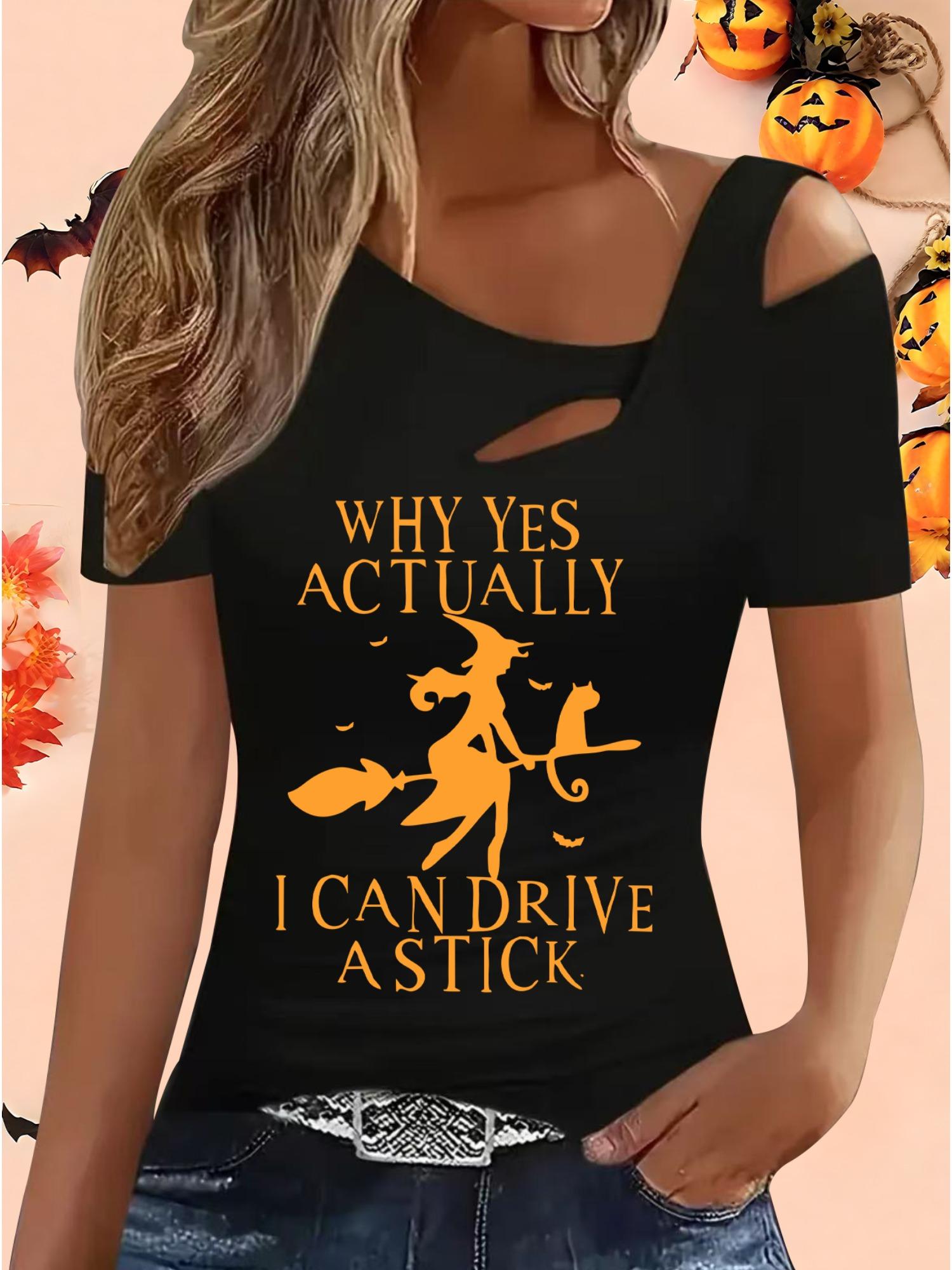 

Женские Свободные Топы Блузки Рубашки Подарок на Хэллоуин и Рождество XXL чёрный