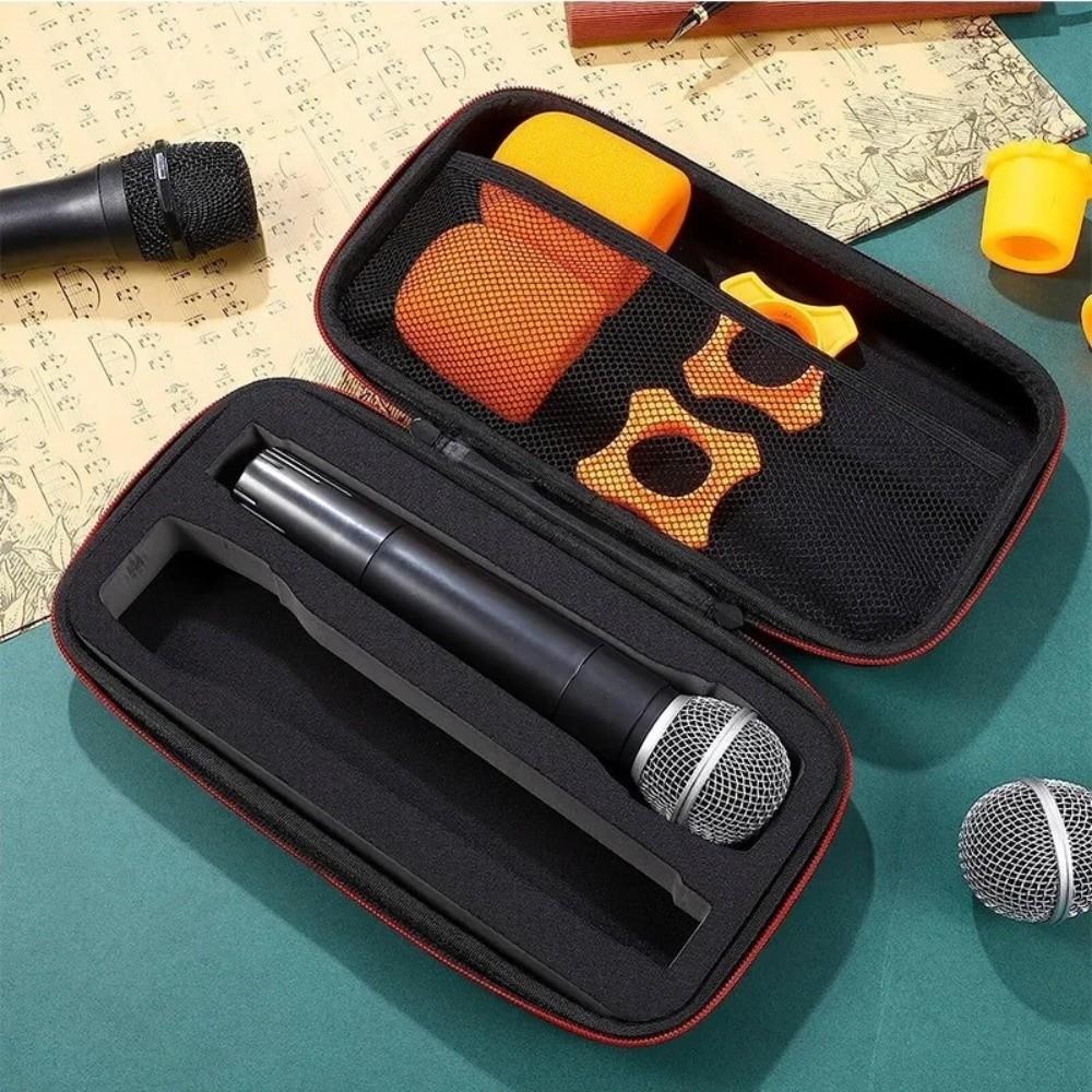 Shockproof Microphone Storage Bag Hard EVA Wireless Microphone Case  Business Trip