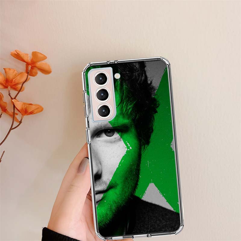 Ed Sheeran Sångare Genomskinliga Fodral för Samsung S26 Ultra Galaxy S25 Edge S24 S23 FE S21 Plus S20 S22 S10 Fodral Mönstrat Kompat