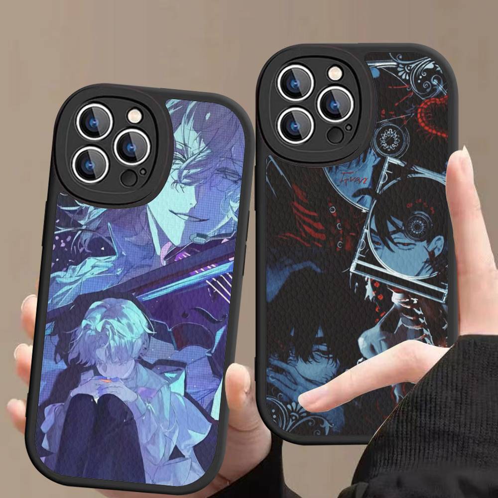 Cartoon Alien Stage Ivan Till Leather Phone Case For IPhone 16 15 14 17 Pro Max 11 12 Mini Plus Soft Shell