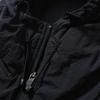 Moif [Aw23]Hooded Crop Vest / Black
