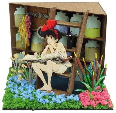 Sankei Studio Ghibli Mini Kiki's Delivery Service Witch's Herb Storehouse Paper Craft MP07-121