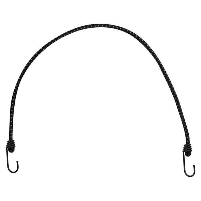 VidaXL Elastic Cords with Reflective Strips and Hooks 25pcs, Elastic Cord with Hook, Elastic Strap with 4008152