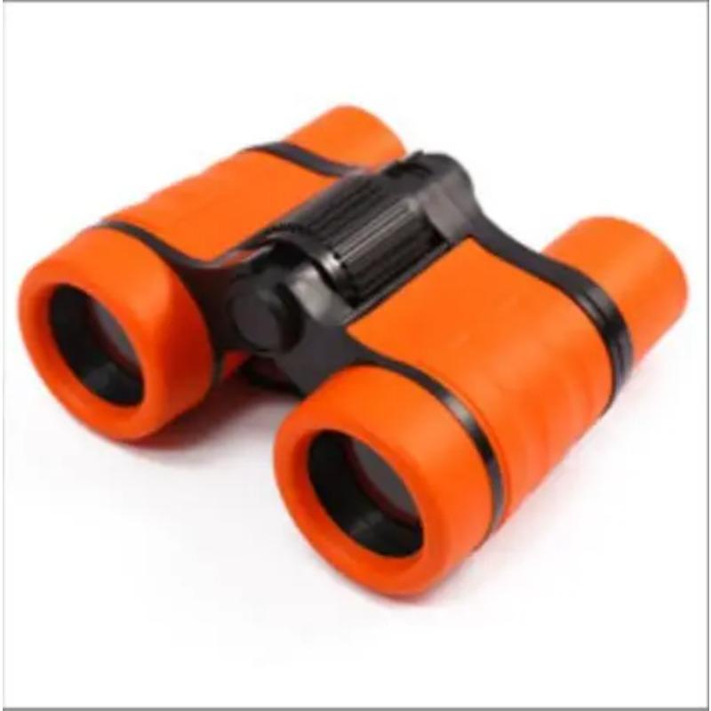Binoclu reglabil 4x30 Telescop cauciuc anti-alunecare Cadou portabil pentru copii Binoclu pentru învățare educațională în aer liber pentru copii
