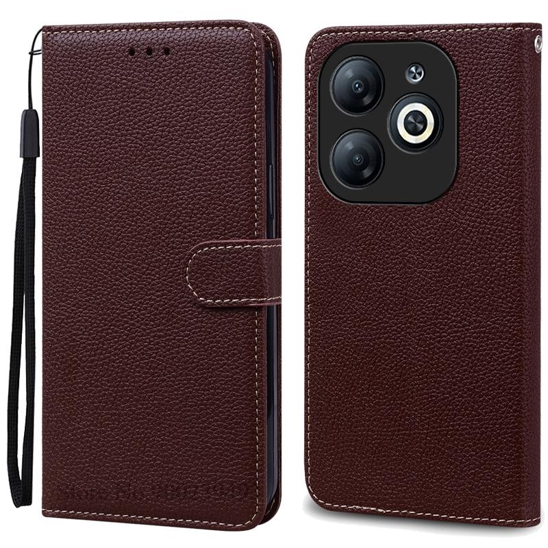 For Infinix Smart 8 / Smart 8 Pro Case Wallet Leather Flip Cover For Infinix Smart 8 Case 8 Plus X6525 X6525D X6525B Phone Cover