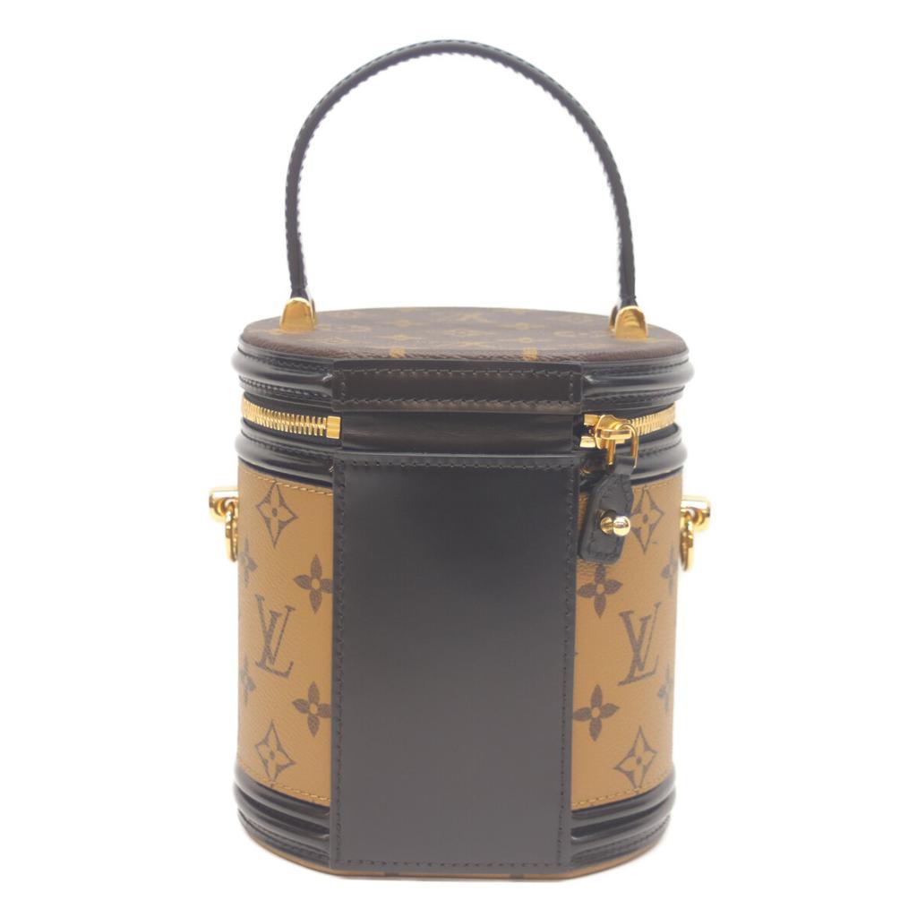 LOUIS VUITTON M43986 Monogram Reverse Cannes Shoulder bag BrownUsed