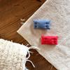 Nian Nian Colorful Fabric Square Hair Clip for Children