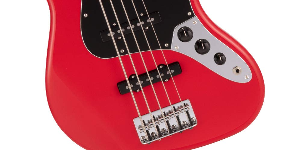 Fender Made In Japan Hybrid II Jazz Maple Modena Red Bass® V, Fingerboard,