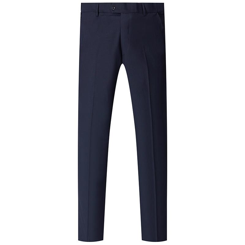 Men's Slim Fit Single Breasted 2PCS Business Suits Set (Blazer + Pants) for Party, Groom, Best Man Wedding Dressing