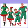 Feestelijk Groen Elf Kerstman Kostuum Voor Volwassenen En Kinderen Perfect Voor Familie Kerstvieringen