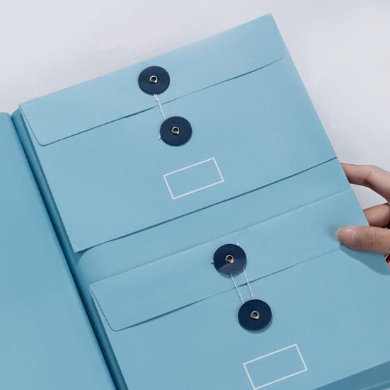 Etiketli, Lastikli Kapatmalı Belge Çantası Dosya Düzenleyici A4 Yasal Belgeler Fotoğraflar Mektuplar Saklama Klasörü