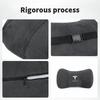 AMM1 High Quality Suede Car Headrest Auto Seat Neck Soft Pillow For Tesla Model 3 Model S Model X Model Y Cybertruck Roadster SpaceX
