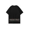 Li Ning Sports Fashion Series SS21 Paris Fashion Week Loose Cultural Short Sleeve T-Shirt Men T-Shirt Black AHSR071-2