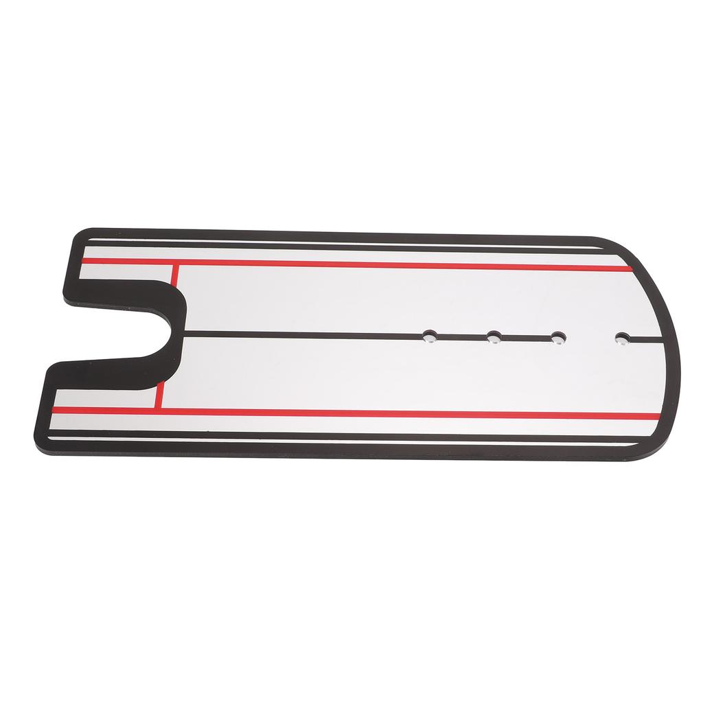 Golf Putting Practice Mirror Aid Acrylic Posture Motion Correction Trainer for Indoor Offices Training