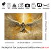 2D Flat 2D Flat Print 1 Large Size/ Pattern Print Tapestry Angel Gold For Room Wall Decor Scene Living Room