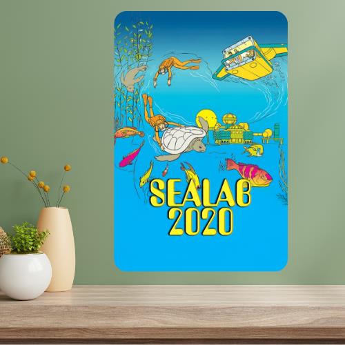Sealab 2020 Classic TV Show Metal Poster Sign 20x30cm（7.8x11.8inch）