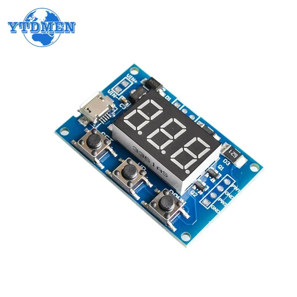 PWM Signal Generator PWM Pulse Frequency Duty Cycle Adjustable Module LCD Display 3.3V-30V PWM Board Module
