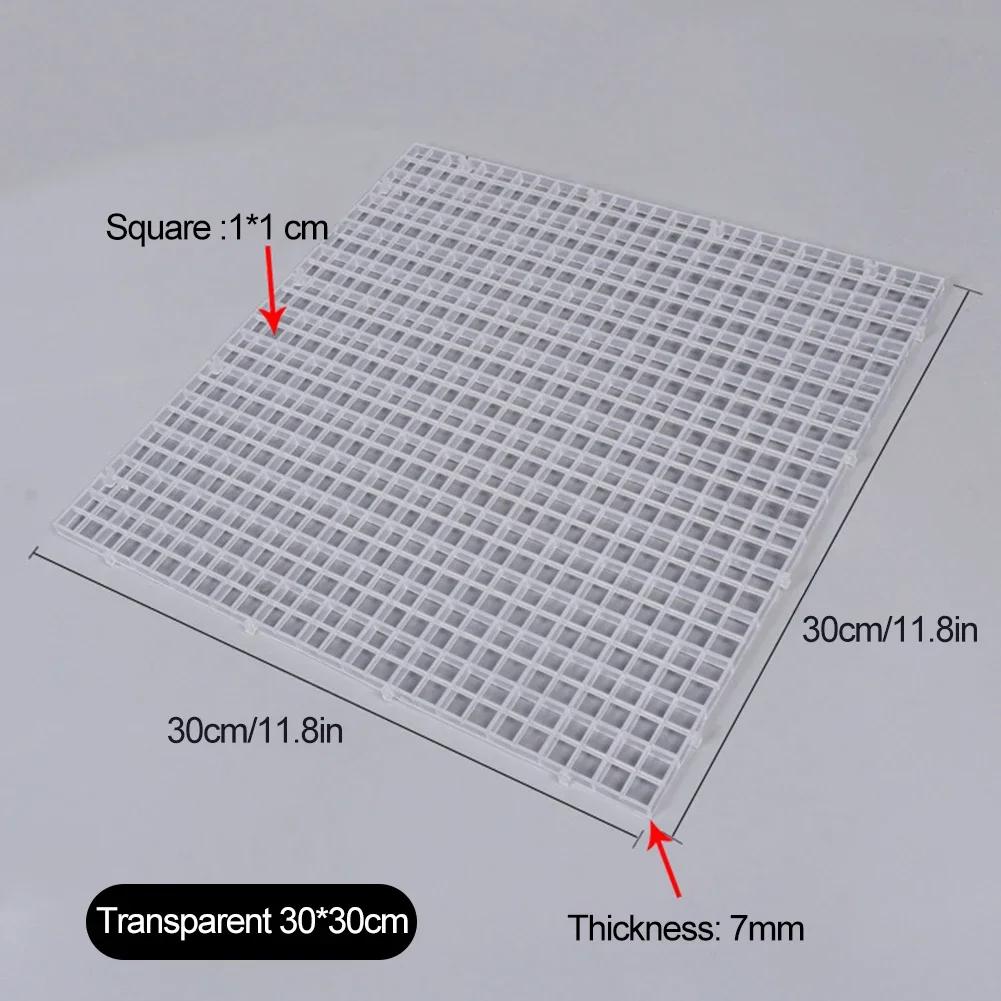 Filter Bottom Tray Plastic Plate Aquarium Divider Isolation Board Partition Fish Tank Separator for Mixed Breed