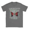 Paramore Band Cotton TShirt For Couple Summer  Street Style TShirts Crewneck Fashion Tees Oversized Print Tops