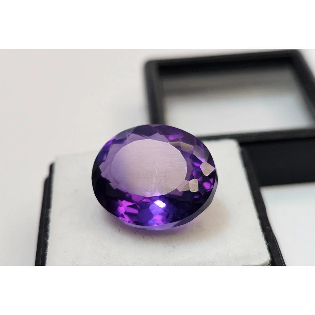 Oval Cut Natural Purple Amethyst 11-13 Ct Beautiful Loose Gemstone