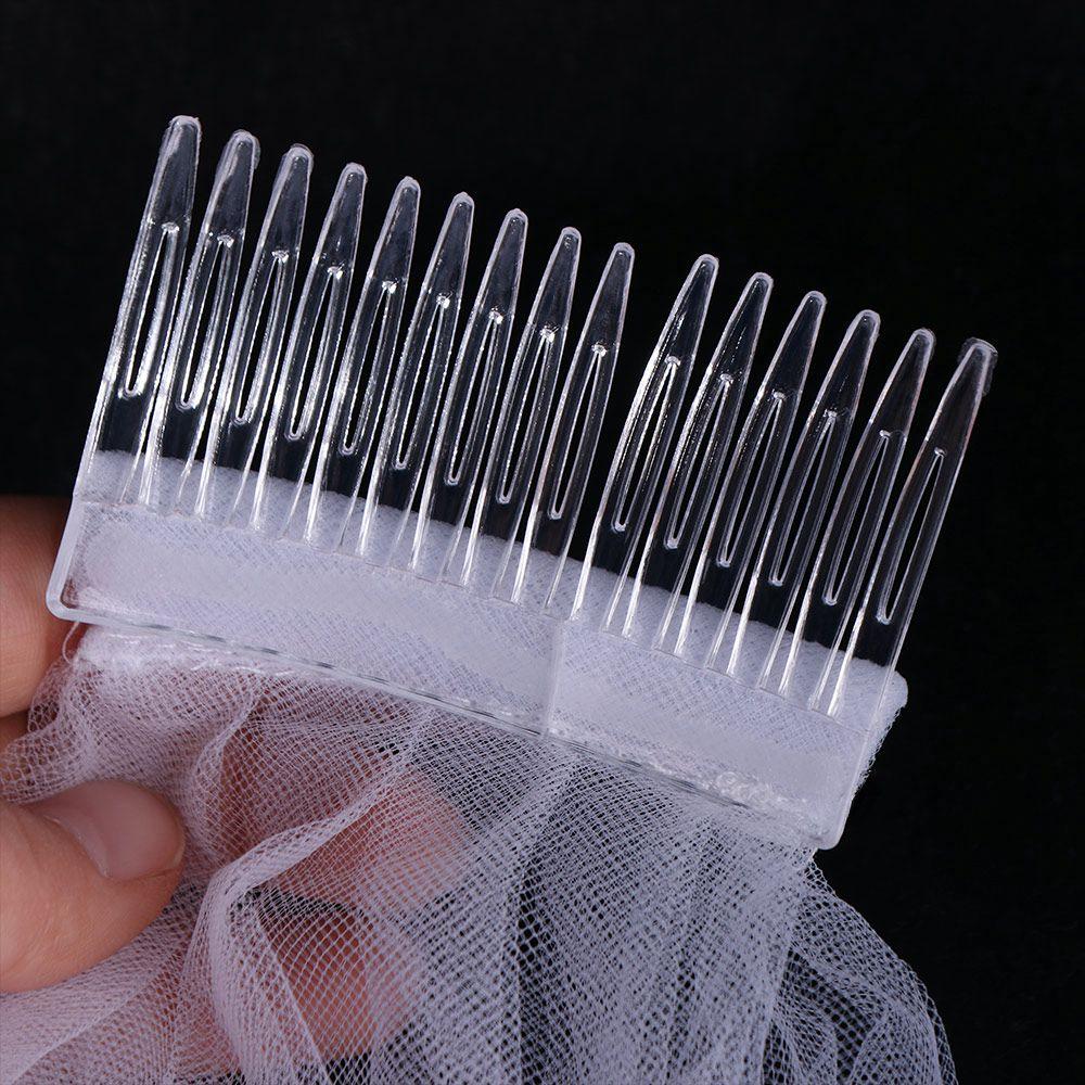 4Pcs/set Veil Bachelorette Party Decor Badge Bridal Wedding Veil  Gorgeous Hair Accessories