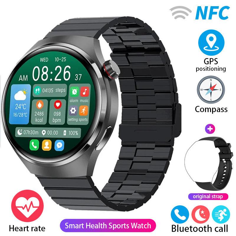 Smartwatch GPS 1,53 Zoll großer Bildschirm Smart Watch Sportmodus Remote-Kamera Bluetooth-Anruf Smart Watch