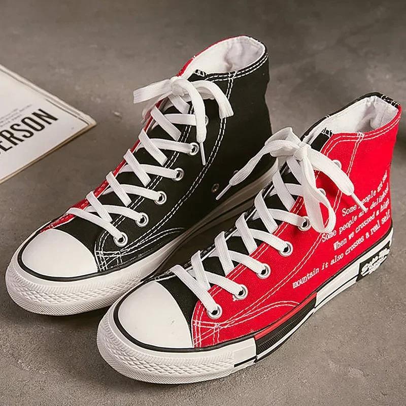 High-Top Schuhe Damen Übergröße 44 Designer-Sneaker Mode Low-Top Sneaker Herbst Damen Canvas-Schuh Paar Herren