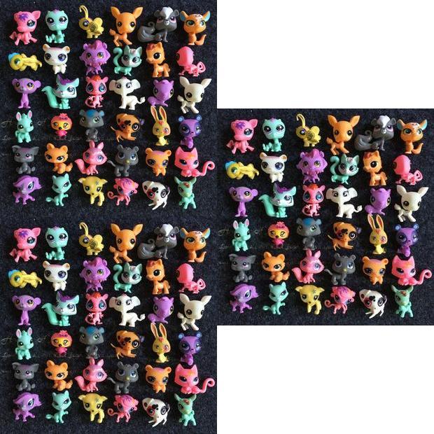 Lovely Mini Doll Lot Premium Quality 20pcs Littlest Pet Shop Dog Toys For Kids