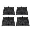 Stepping Stone with Ground Stakes Polypropylene Resin Weatherproof Garden Decor Stepping Stone for Lawn Outdoor