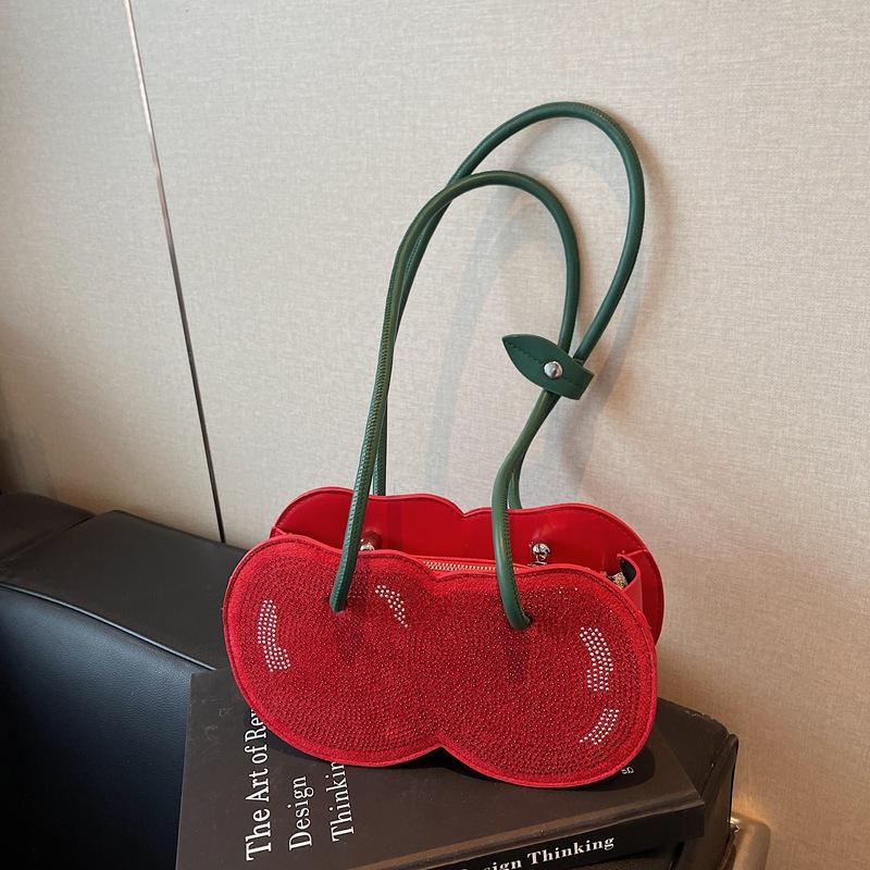 

Сумка Сумка под мышкой Женский рюкзак Новая нишевая мода персонализированная наклейка бриллиантовая сумка на плечо